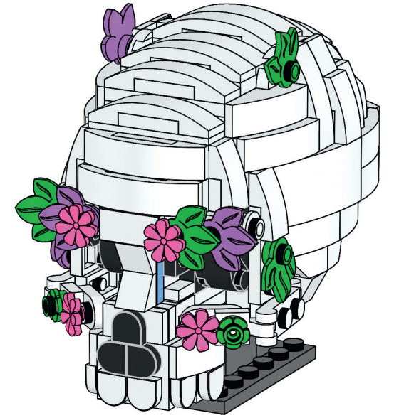 Lego Sugar Skull