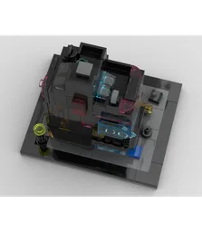 Micro Cyberpunk Building