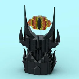 Affordable Light-Up Eye of Sauron (Barad-Dur)