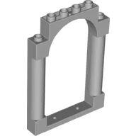 Panel 1 x 6 x 7 with 2 Columns and Arch / Light Bluish Gray