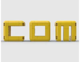 Three Sided Letter Block