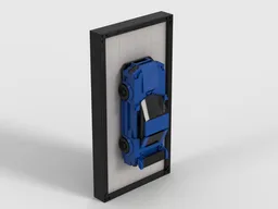 1 Car Wall Display (Speed Champions)