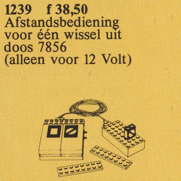Lego Remote Control for Electric Points