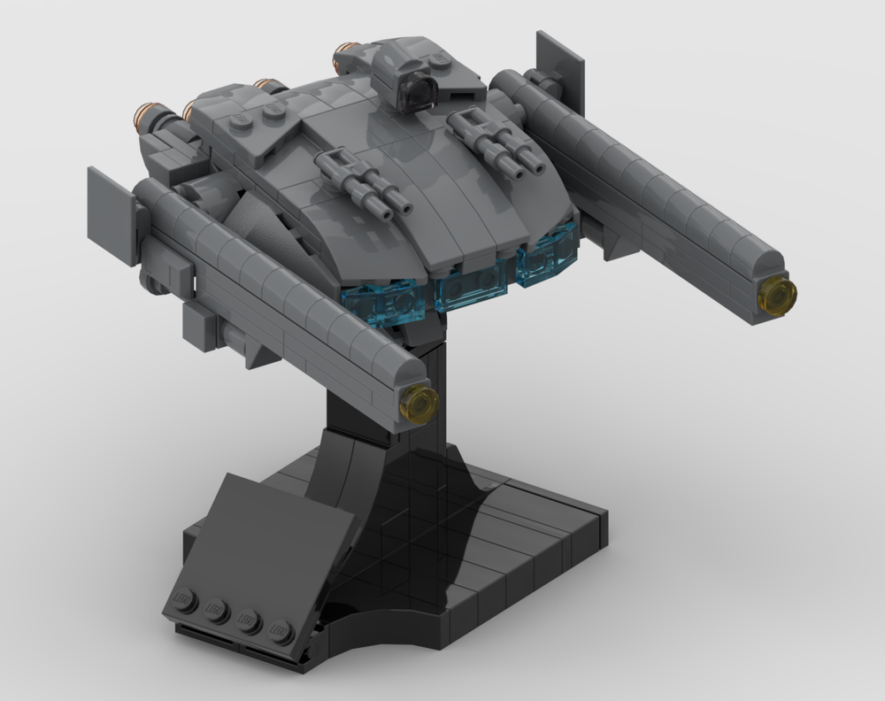 Lego Bantha Class Assault Carrier from Rogue Squadron, Mini-Scale