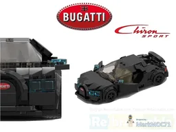 BUGATTI Chiron Sport - Full Black