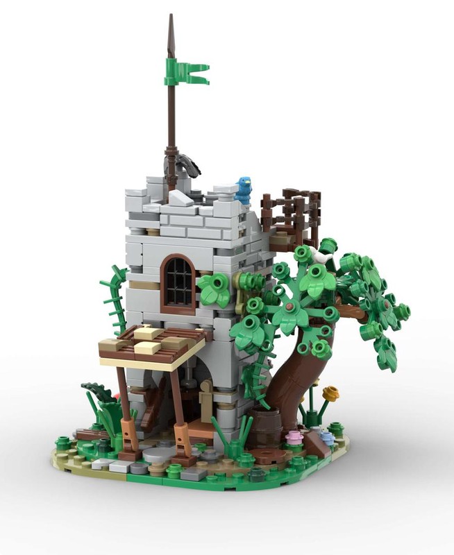 Lego Abandoned guard tower