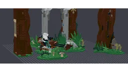 Endor AT-ST takedown!