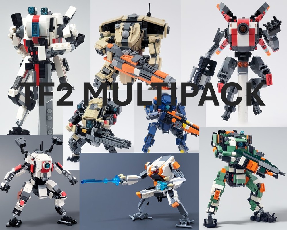 Lego TF2 Multipack (All Titans + Reaper)