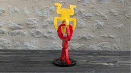 Head Stand - Keith Haring