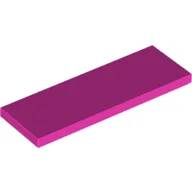 Tile 2 x 6 / Dark Pink
