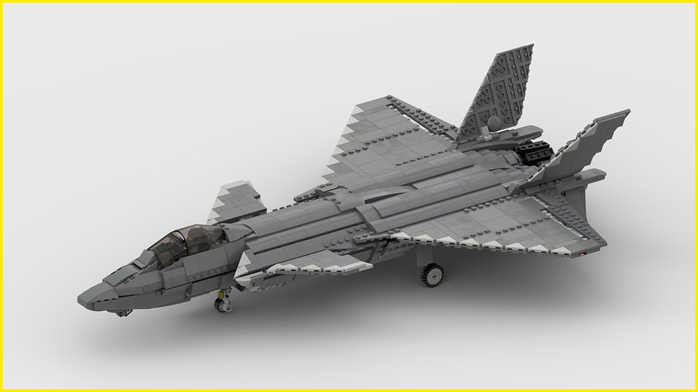 Lego Chengdu J-20 STEALTH Fighter | 1:34 Scale