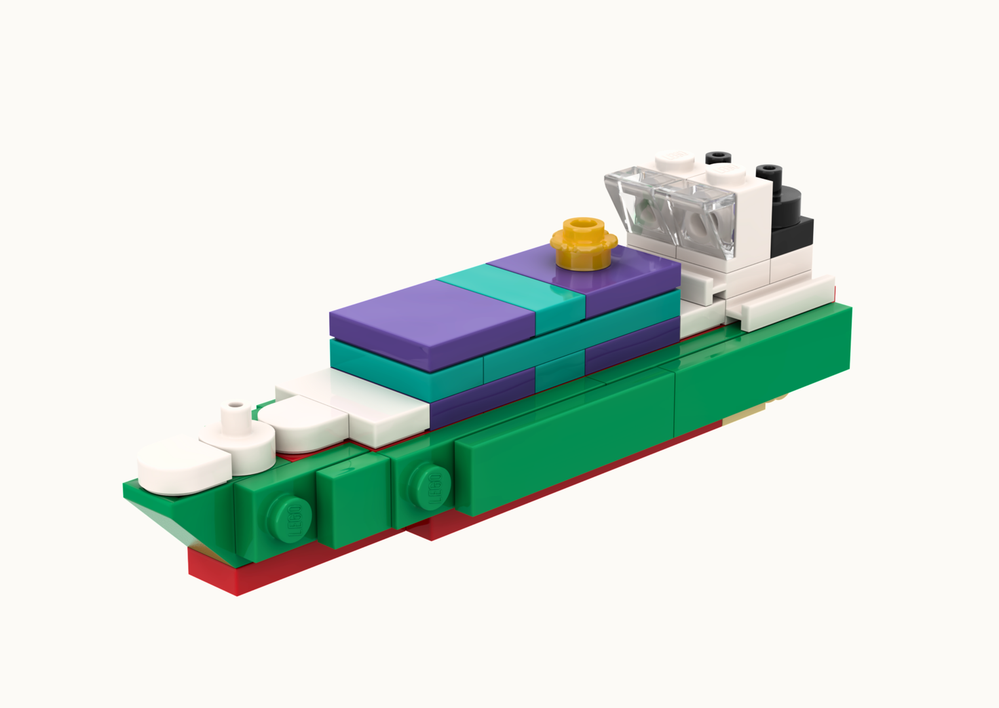 Lego Christmas Cargo Ship - Advent Calendar Day 16