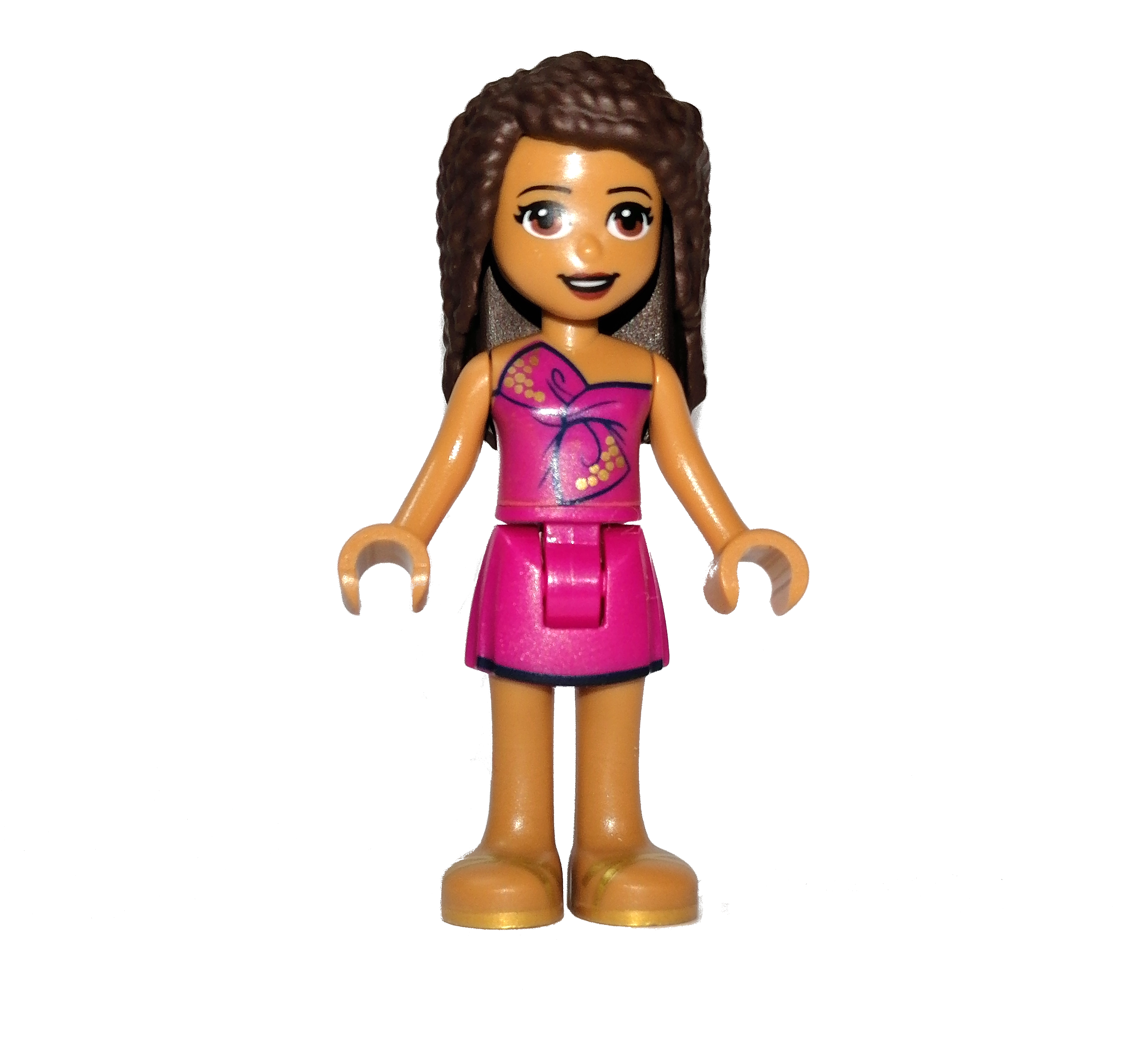 Lego Andrea - Magenta Top, Magenta Skirt