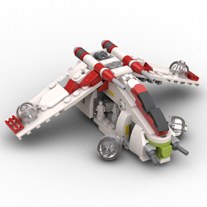 Lego LAAT - Republic Gunship [micro scale]