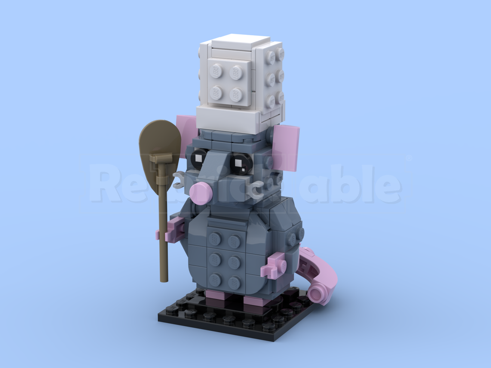 Lego Ratatouille- Remy the Rat Brickheadz