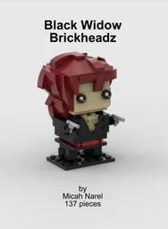 Black Widow Brickheadz