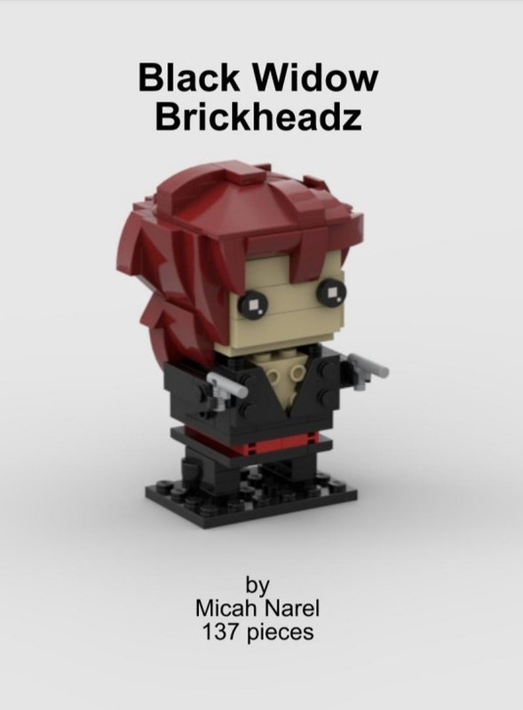 Lego Black Widow Brickheadz