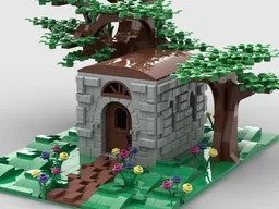 small medieval house