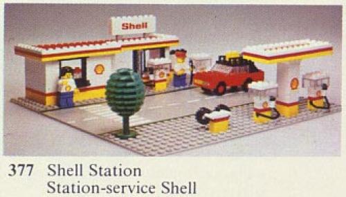 Lego Shell Service Station
