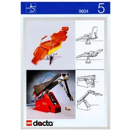 Activity Booklet 5 - Pneumatic Chair and Arm - Set 9604 / [No Color/Any Color]