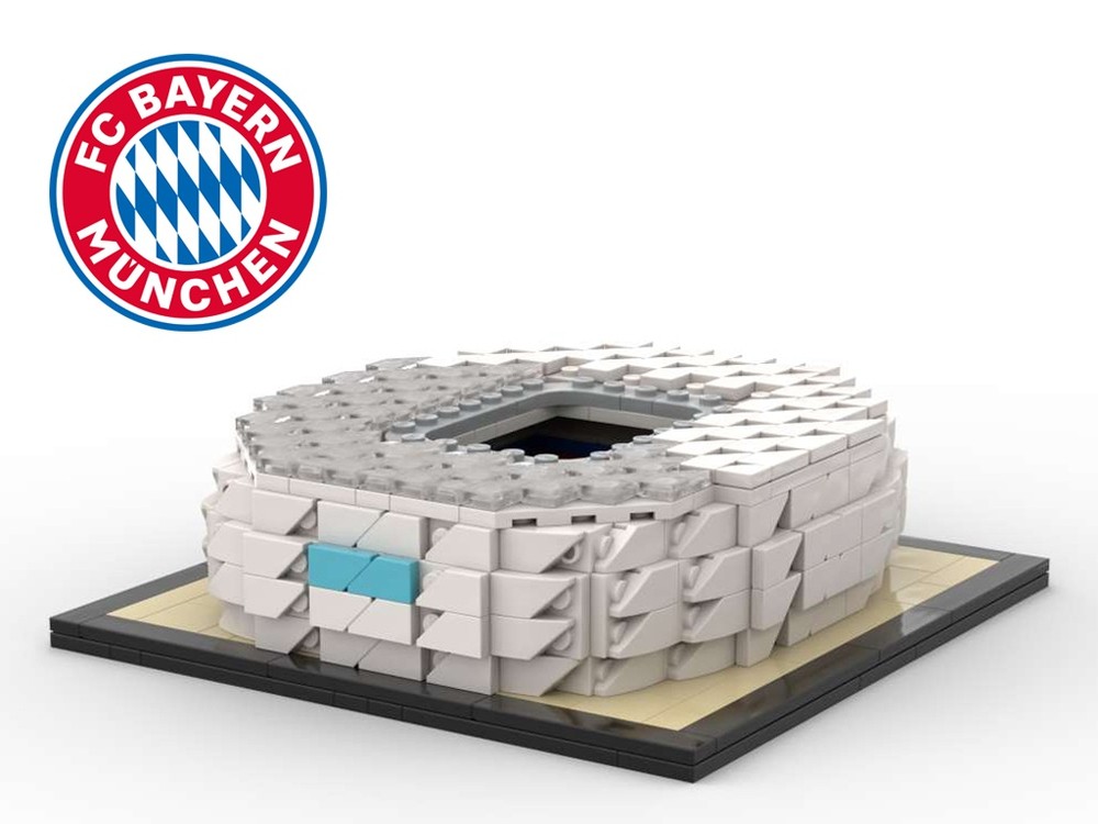 Lego Allianz Arena Stadium - Bayern Munich