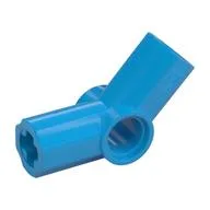 Technic Axle and Pin Connector Angled #4 - 135° / Dark Azure