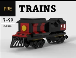 Creation Steam Locomotive train