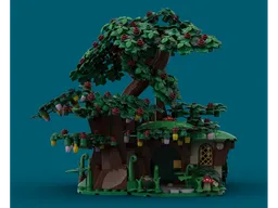 Enchanted forest tiny house