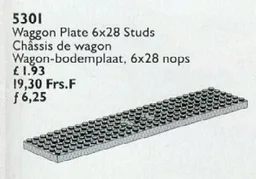 Wagon Plate 6 x 28