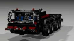 4-axle mobile crane chassis