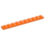 Plate 1 x 10 / Orange