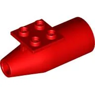 Engine Smooth Large [2 x 2 Thin Top Plate] / Red