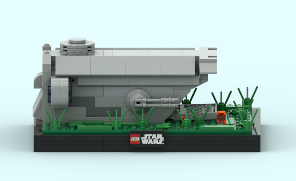 Lego mandalorian diaorama