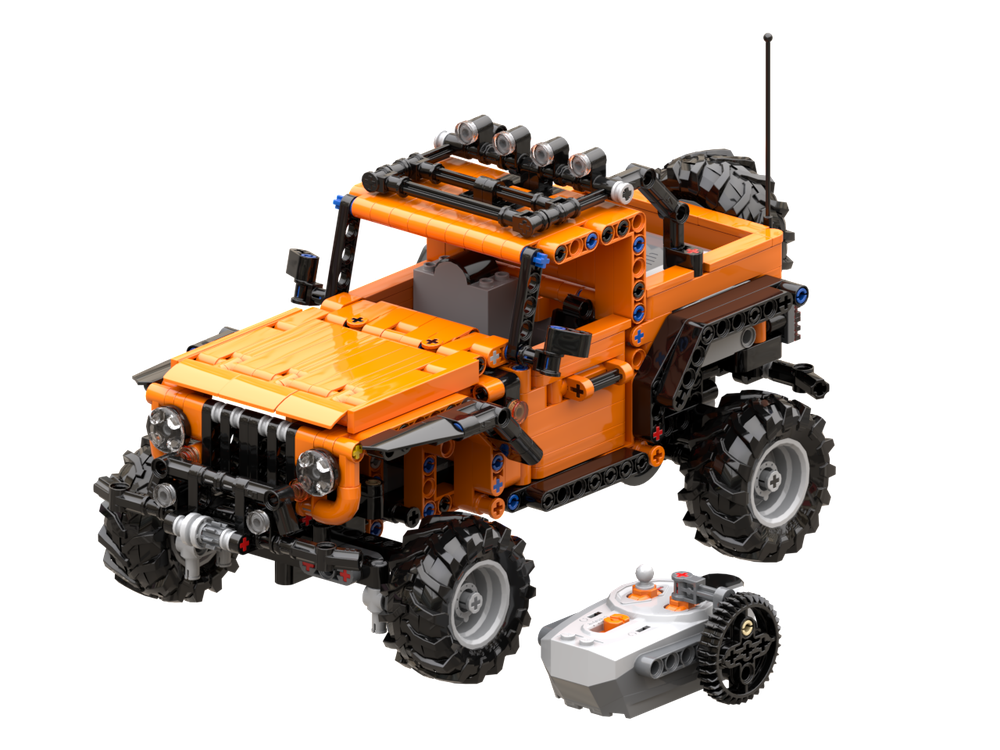 Lego Jeep Rally