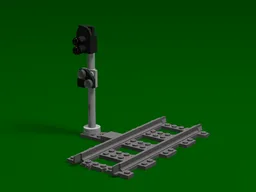 BR 2 aspect signal with shunt signal