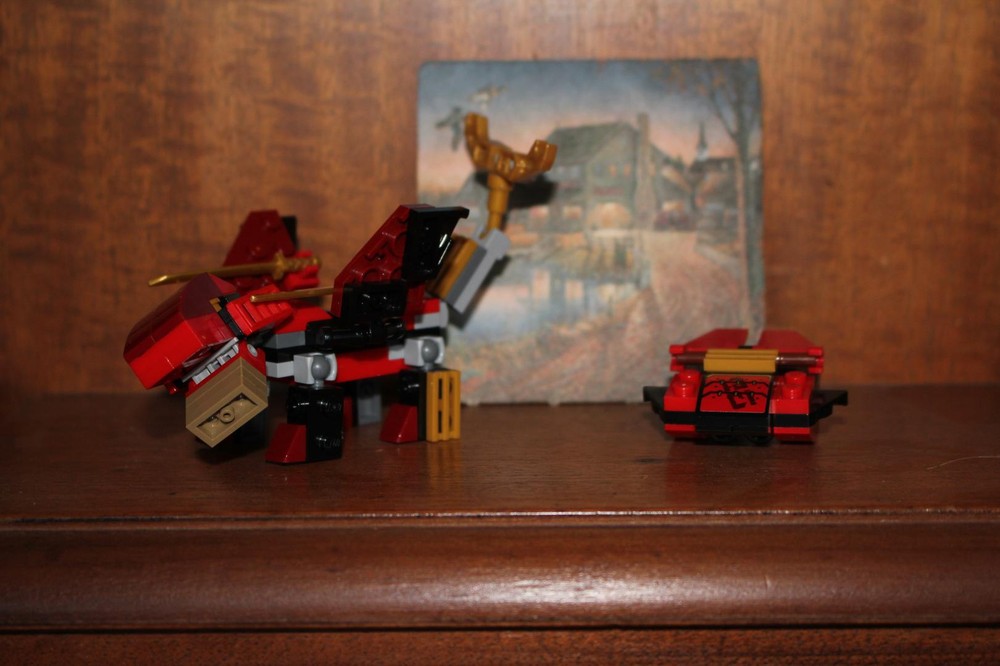 Lego 70665 Alternate Baby Dragon And Recon Boat