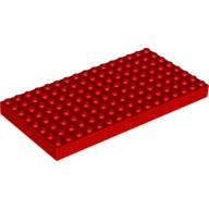 Lego Brick 8 x 16 / Red
