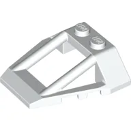 Windscreen 4 x 4 Roll Cage / White