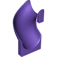 Slide Curved Left 90° / Dark Purple
