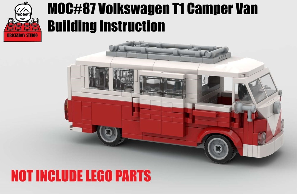 Lego MOC#87 Volkswagen T1 Camper Van