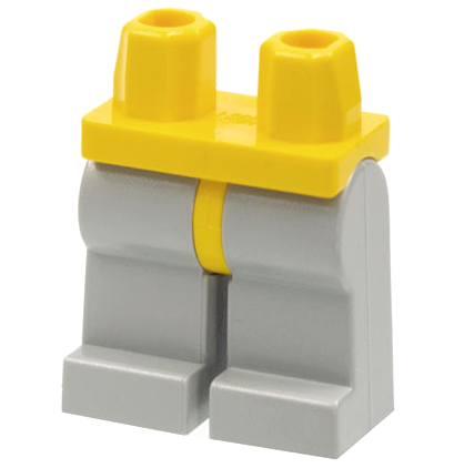 Lego Hips and Light Gray Legs