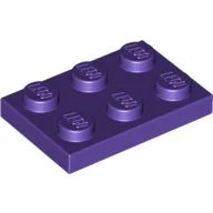 Plate 2 x 3 / Dark Purple
