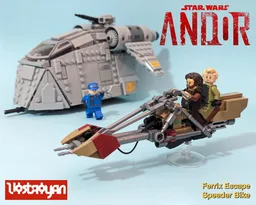 Andor's Ferrix Escape Speeder Bike