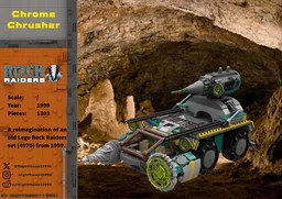 Lego Rock Raiders Chrome Crusher