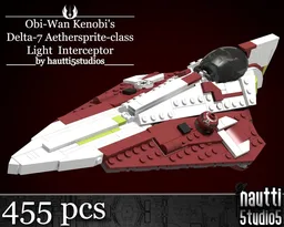 Obi-Wan’s Delta-7 Aethersprite-class Light Interceptor (V2)