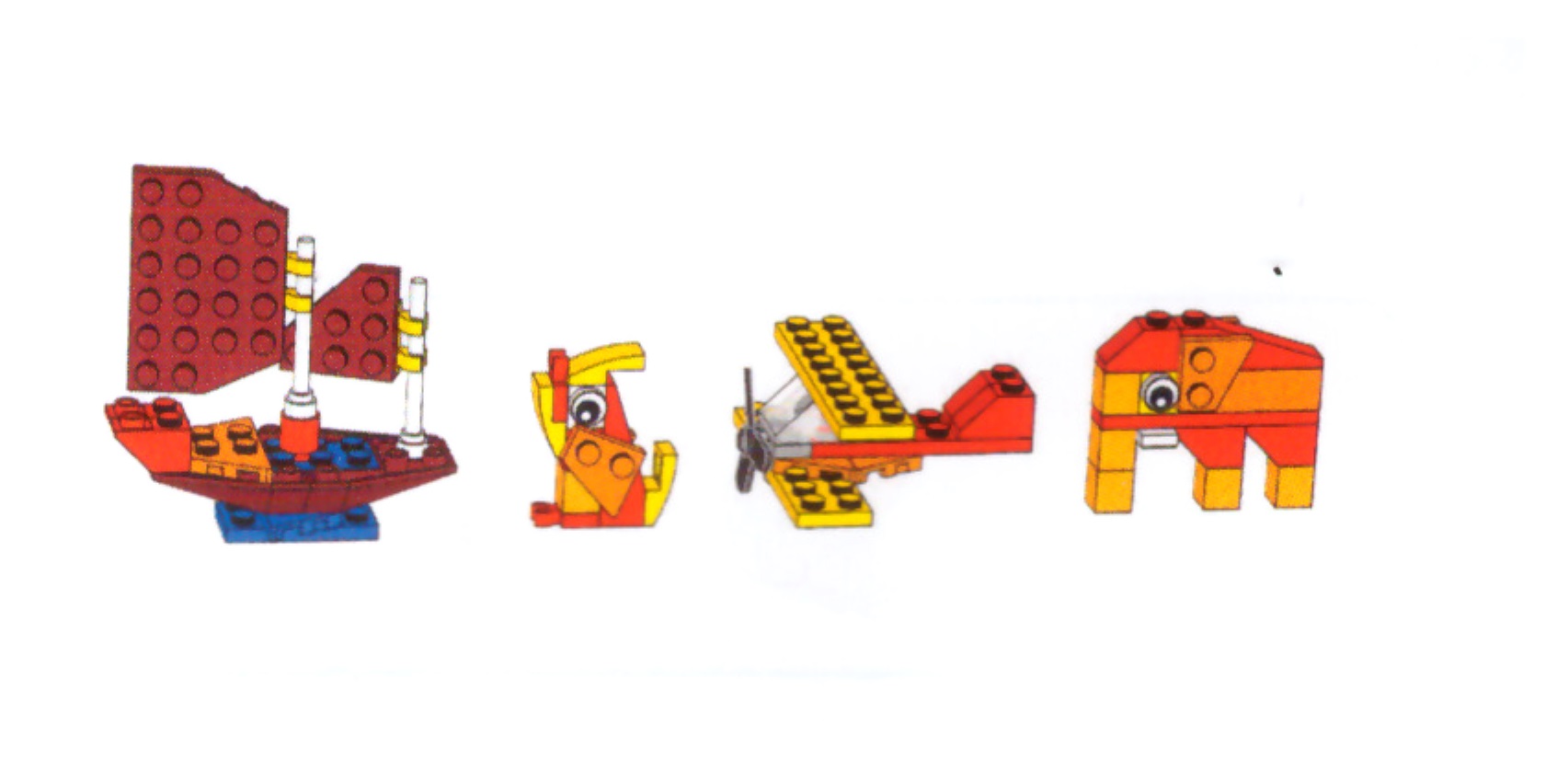 Lego Lunar New Year 4-in-1 Builds