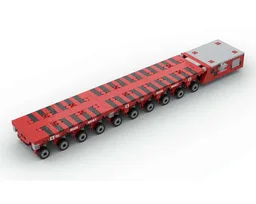 SPMT Trailer - Self Propelled Modular Transporter