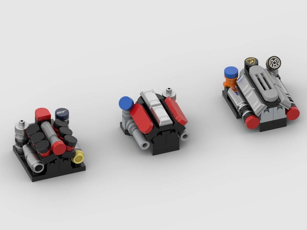 Lego Car Engine Collection Volume 2