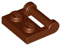 Plate Special 1 x 2 [Side Handle Closed Ends]
