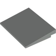 Lego Brick Sloped 10° 6 x 8 / Light Gray